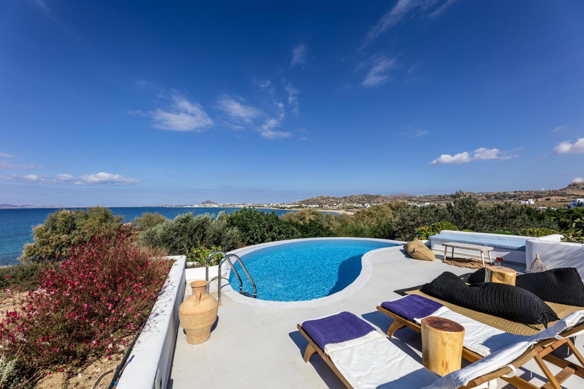 Villa Paradise In Naxos Pláka الغرفة الصورة